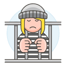 Prisoner 1 2 Illustration from UX Colors Set