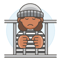 Prisoner 1 4 Illustration from UX Colors Set