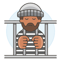 Prisoner 1 5 Illustration from UX Colors Set