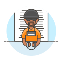 Prisoner 2 3 Illustration from UX Colors Set