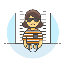 Prisoner 2 6 Illustration from UX Colors Set