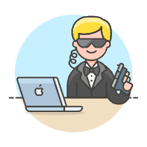 Spy Hacking 1 Illustration from UX Colors Set