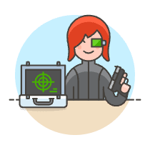 Spy Hacking 2 Illustration from UX Colors Set