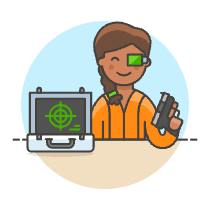 Spy Hacking 4 Illustration from UX Colors Set