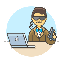 Spy Hacking 5 Illustration from UX Colors Set