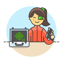Spy Hacking 6 Illustration from UX Colors Set