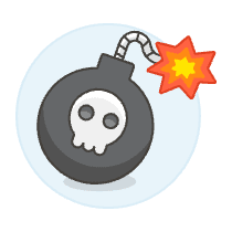 Bomb 1 Illustration from UX Colors Set
