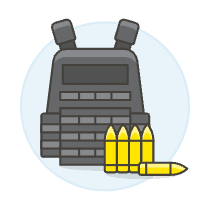 Bulletproof Armor Illustration from UX Colors Set