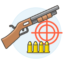 Shotgun Illustration from UX Colors Set