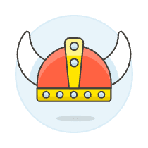 Viking Helmet Illustration from UX Colors Set