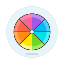 Color Wheel 3 Illustration from UX Colors Set