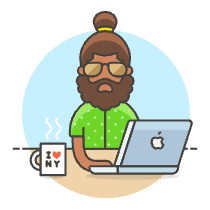 Designer 3 Illustration from UX Colors Set