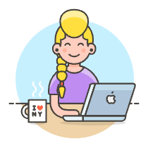 Designer 4 Illustration from UX Colors Set