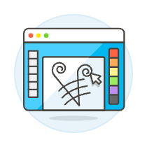 App Ui Workspace 2 Illustration from UX Colors Set