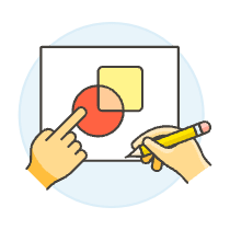 Draw Subtractive 2 Illustration from UX Colors Set