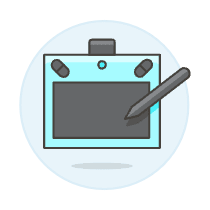 Wacom Tablet 2 Illustration from UX Colors Set