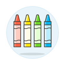 Crayons Illustration from UX Colors Set