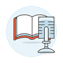 Audio Book 2 Illustration from UX Colors Set