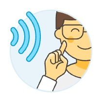 Hand Sign Language 2 Illustration from UX Colors Set
