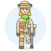 Disable Soldier 4 Illustration from UX Colors Set