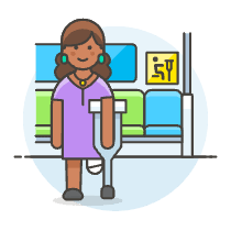Priority Seat 1 2 Illustration from UX Colors Set
