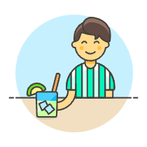 Bar Client 5 3 Illustration from UX Colors Set