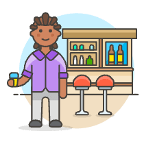 Club Client 1 3 Illustration from UX Colors Set