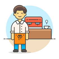 Barista 2 5 Illustration from UX Colors Set