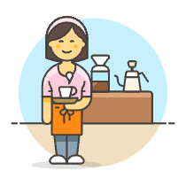 Barista 2 6 Illustration from UX Colors Set