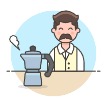 Barista 3 1 Illustration from UX Colors Set