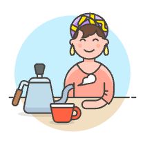Barista 3 2 Illustration from UX Colors Set