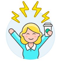 Coffee Energized 5 Illustration from UX Colors Set