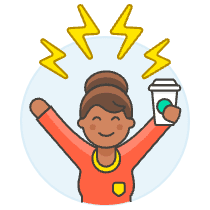 Coffee Energized 6 Illustration from UX Colors Set