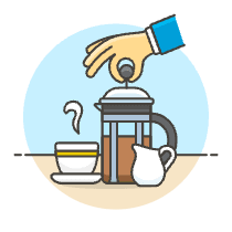Coffee Making 2 2 Illustration from UX Colors Set