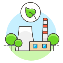 Green Industry Illustration from UX Colors Set