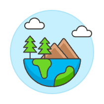 Earth Ecosystem Illustration from UX Colors Set
