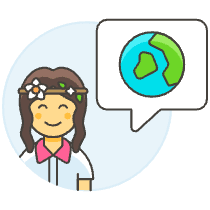Earth Talk 5 Illustration from UX Colors Set