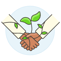Eco Agreement 3 Illustration from UX Colors Set