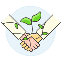 Eco Agreement 4 Illustration from UX Colors Set
