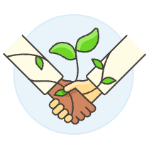 Eco Agreement 5 Illustration from UX Colors Set