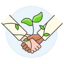 Eco Agreement 6 Illustration from UX Colors Set