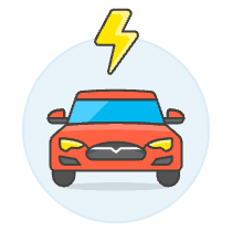 E Car 3 Illustration from UX Colors Set