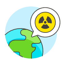 Nuclear Spot Illustration from UX Colors Set