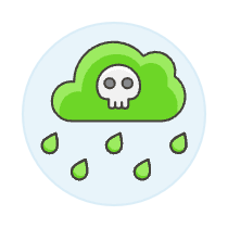 Acid Rain Illustration from UX Colors Set