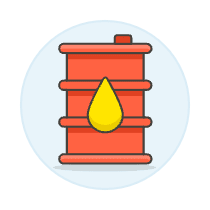 Oil Barrel Illustration from UX Colors Set