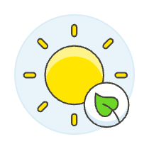 Solar Green Energy Illustration from UX Colors Set