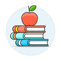 Learning 1 Illustration from UX Colors Set