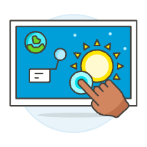 Learning App 3 Illustration from UX Colors Set