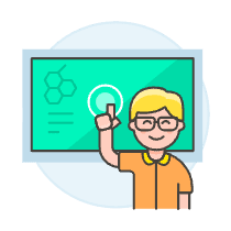 Modern Learning 1 Illustration from UX Colors Set