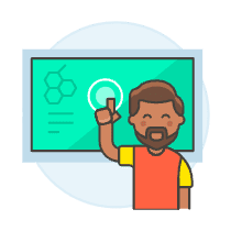 Modern Learning 3 Illustration from UX Colors Set